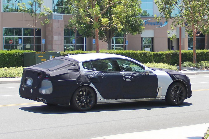 Illustration for article titled Have Some Kia GT Spy Shots